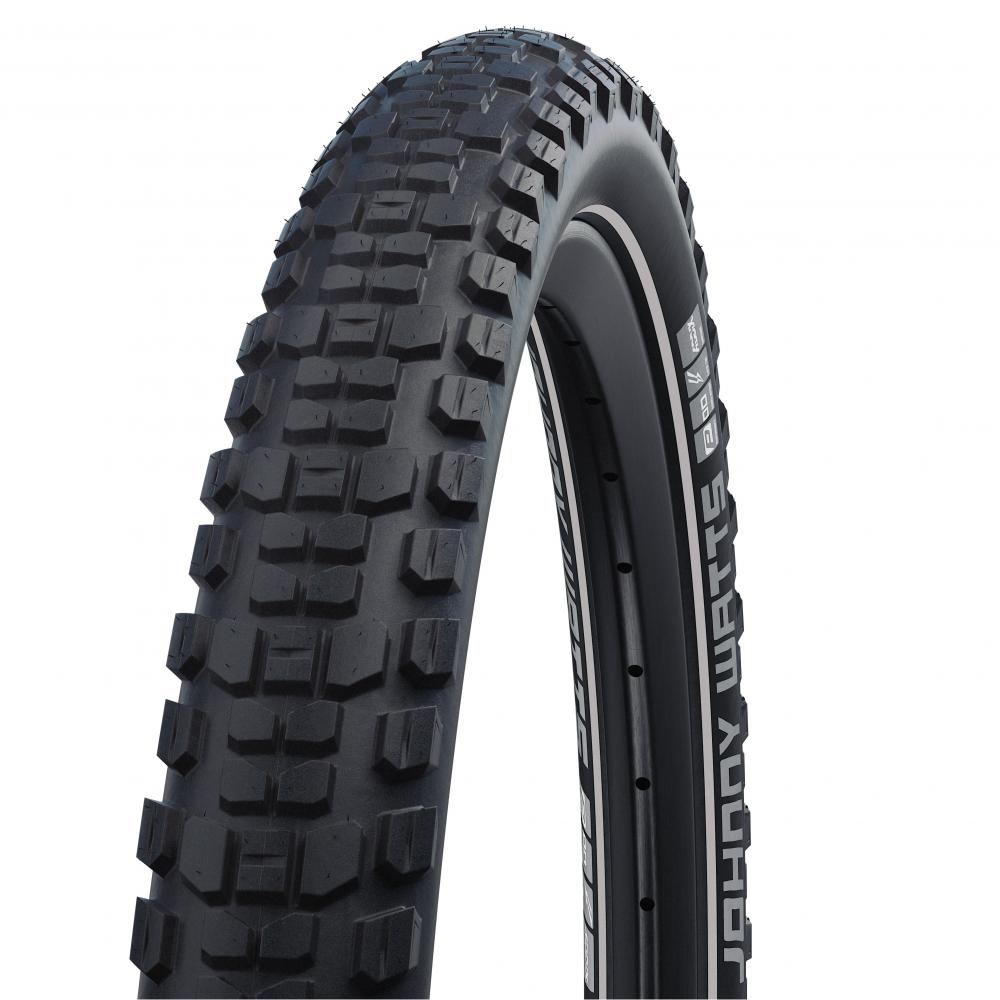 Schwalbe Reifen Johnny Watts 27.5x2.35 Zoll schwarz Reflex E-50 HS604 Drahtreifen mit markantem Stollenprofil.
