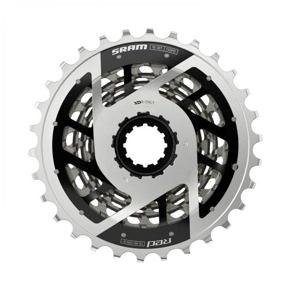 SRAM Kassette XG-1290 E1 X-Dome 10-30T silver - leichte High-End-Rennradkassette