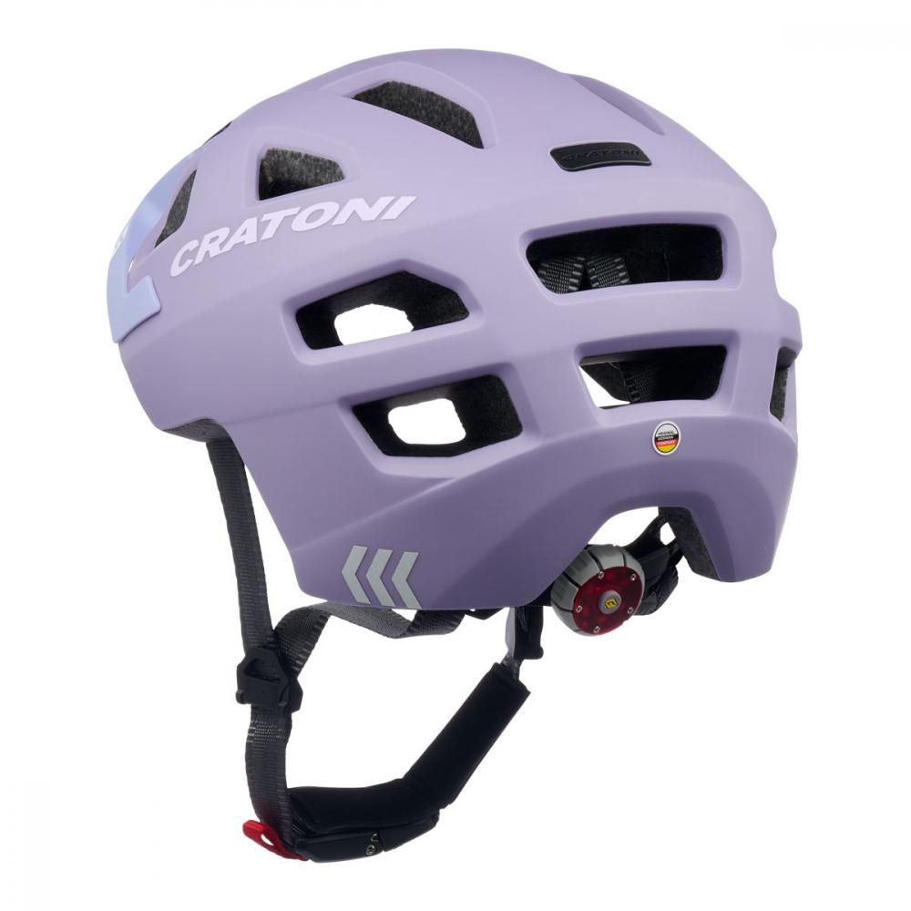 Cratoni Fahrradhelm Maxster Pro Kid purple matt XS 46 bis 48cm
