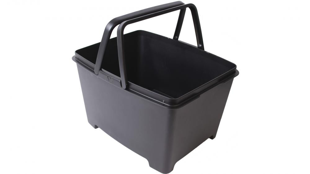 AtranVelo Fahrradkorb Box AVS schwarz 24x38x30 cm
