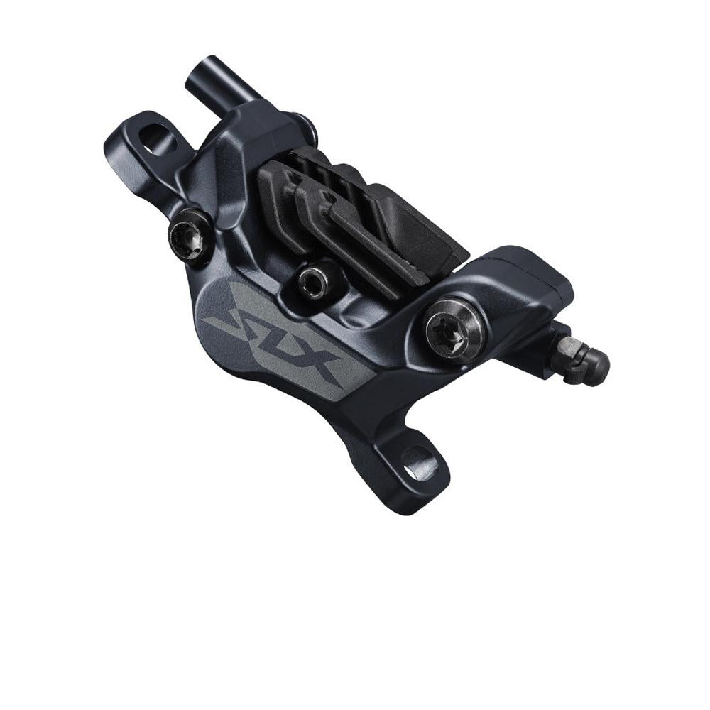 SHIMANO Bremssattel SLX BR-M7120 4-Kolben Postmount - leistungsstarke Scheibenbremse für Trail und Enduro