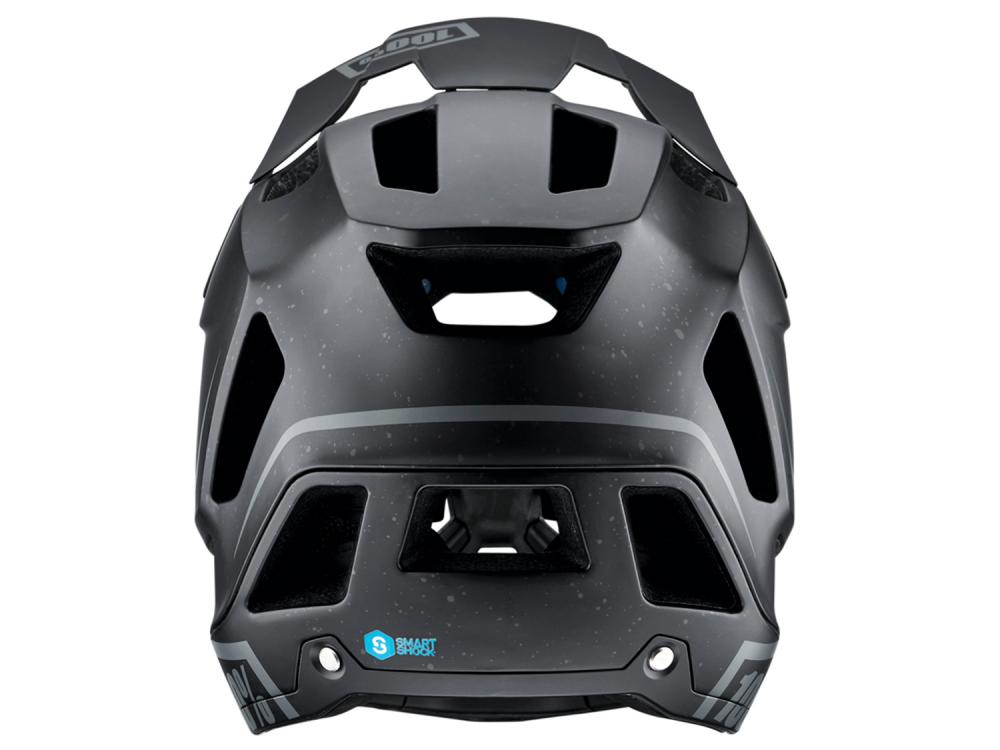 100% Trajecta helmet w/Fidlock XL black - leichter Fullface-Helm mit Top-Belüftung