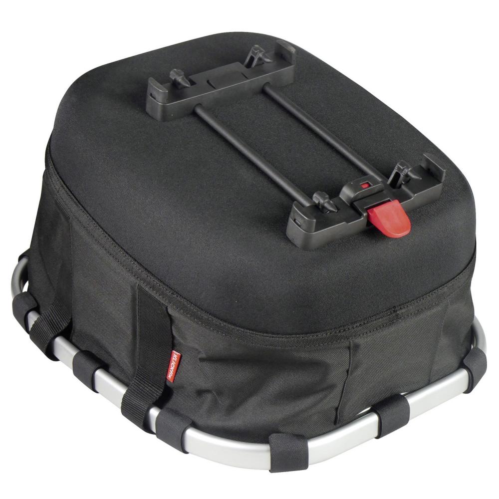 KLICKfix Fahrradkorb Bikebasket GT black 42x33x27 cm