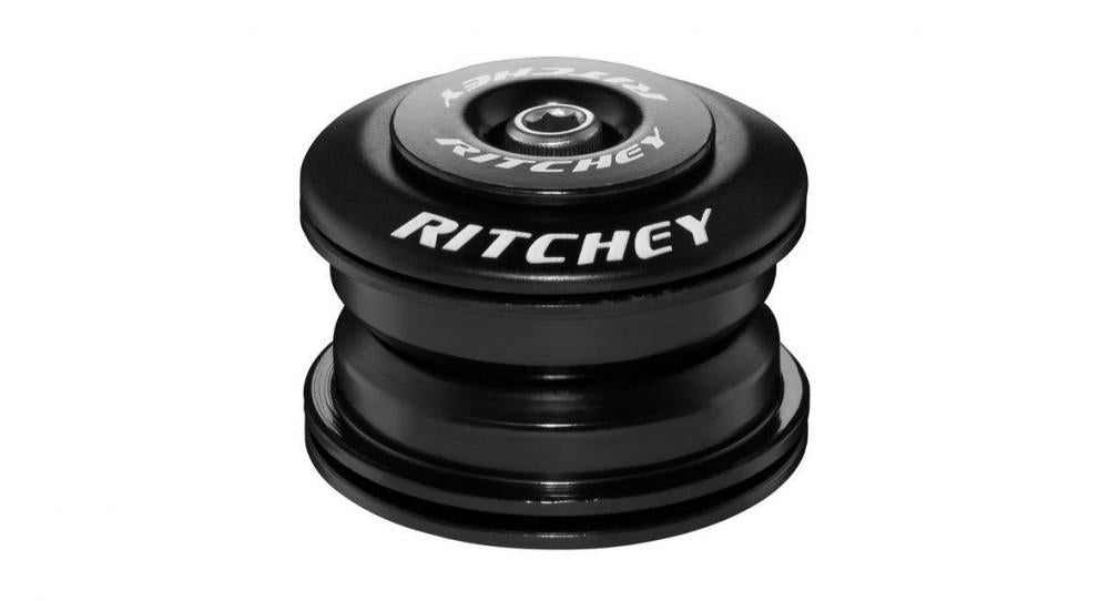 Ritchey Comp Tapered Steuersatz 1 1/8Zoll-1.5Zoll ZS44/28.6 ZS55/40 in Schwarz.
