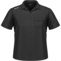 Merida Business-Shirt kurzarm schwarz M Schwarz - elegantes Business-Hemd der neuesten Version