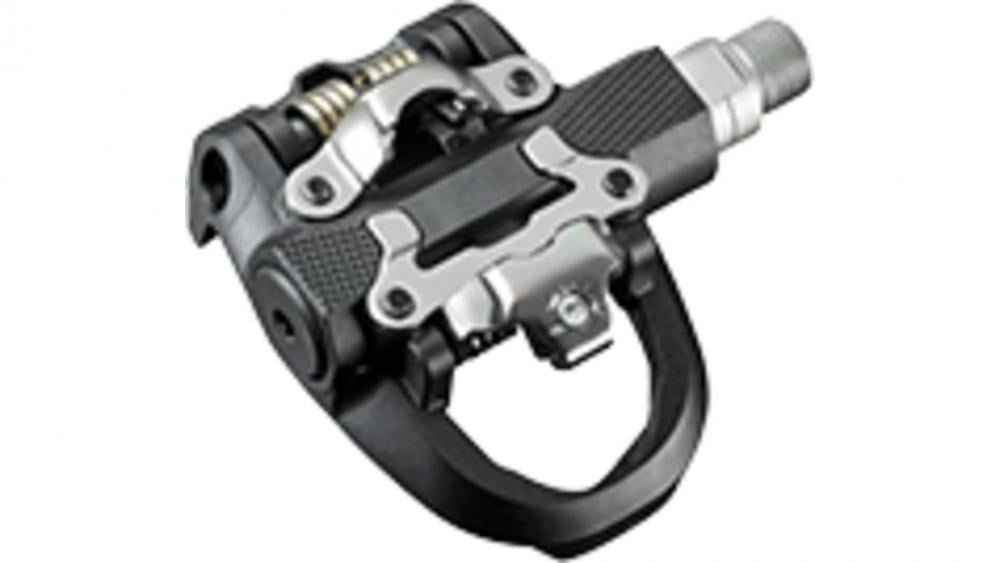 LOOK Indoor Dual Klickpedale - Composite, Delta & SPD kompatibel, silent-float, R/L Markierung, inkl. Cleats