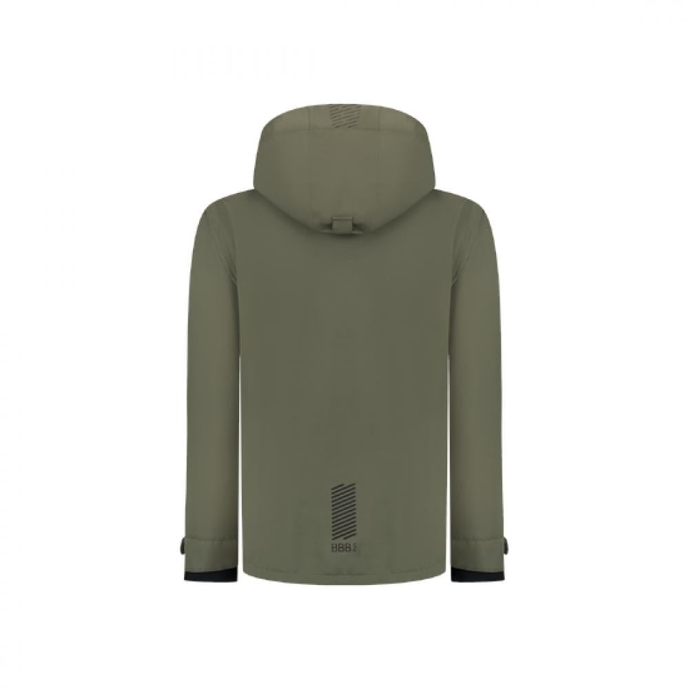 BBB Cycling Regenjacke Rainshield explorer S olive - leichter Wetterschutz für Alltag & Bike