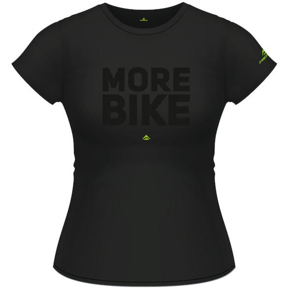 Merida T-Shirt Lady MORE BIKE Edition M Schwarz - komfortables Bike-Lifestyle-Shirt