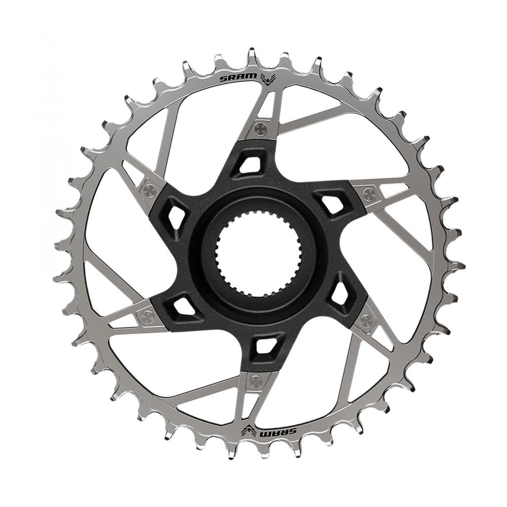 Kettenblatt SRAM E-MTB T-Type Eagle XX 36 Z., Stahl, sw/si, 12-fach, DM, Yamaha
