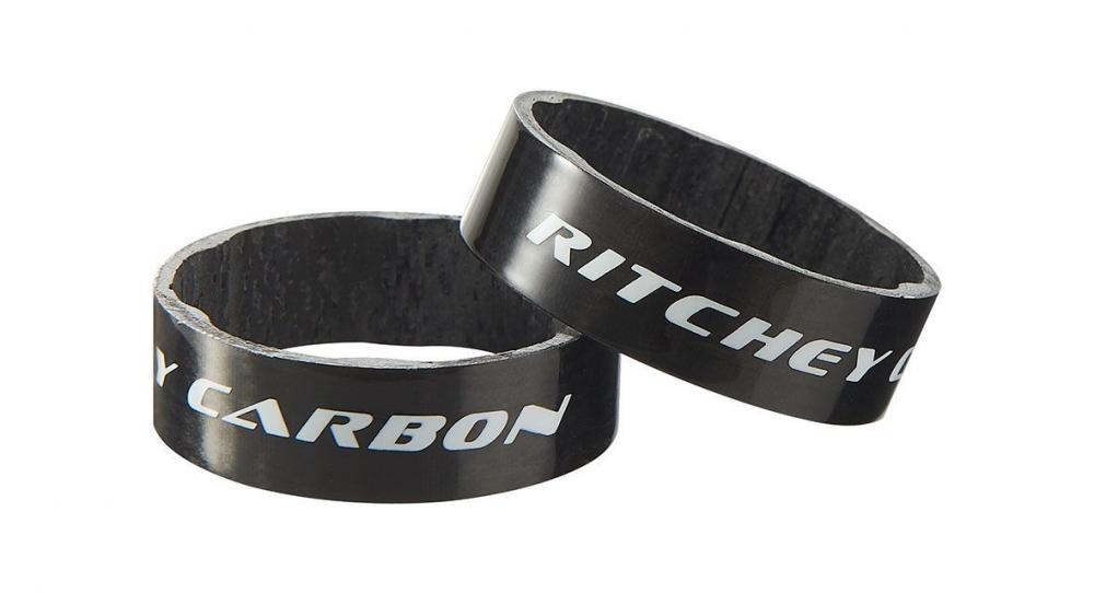 Ritchey WCS Carbon Spacer 1 1/8Zoll 10mm, 2 Stück, glänzend UD Carbon für Fahrrad.