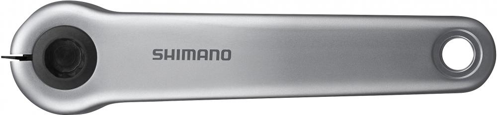 SHIMANO Kurbelarm E-BIKE SYSTEMS FC-E6100 rechts - 175 mm, Silber