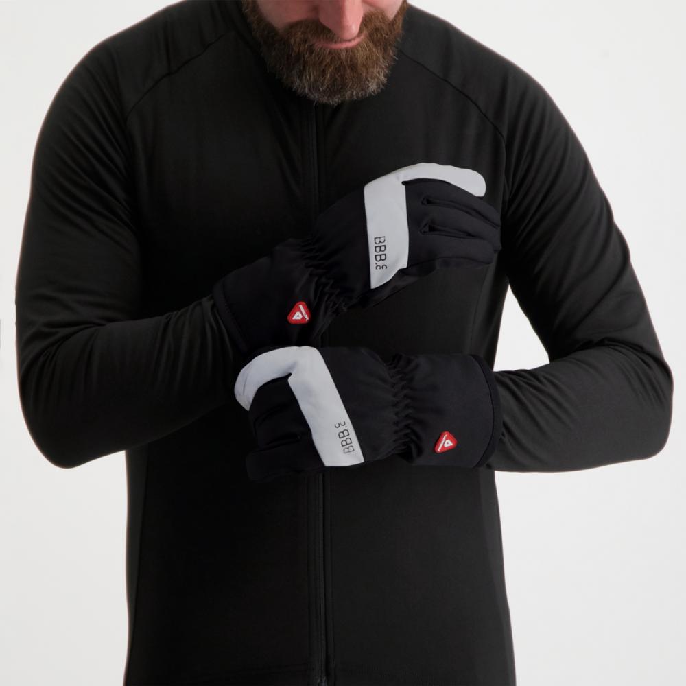 BBB Cycling Winterhandschuhe SubZero full fingers M schwarz - warmer Wetterschutz für Wintertouren
