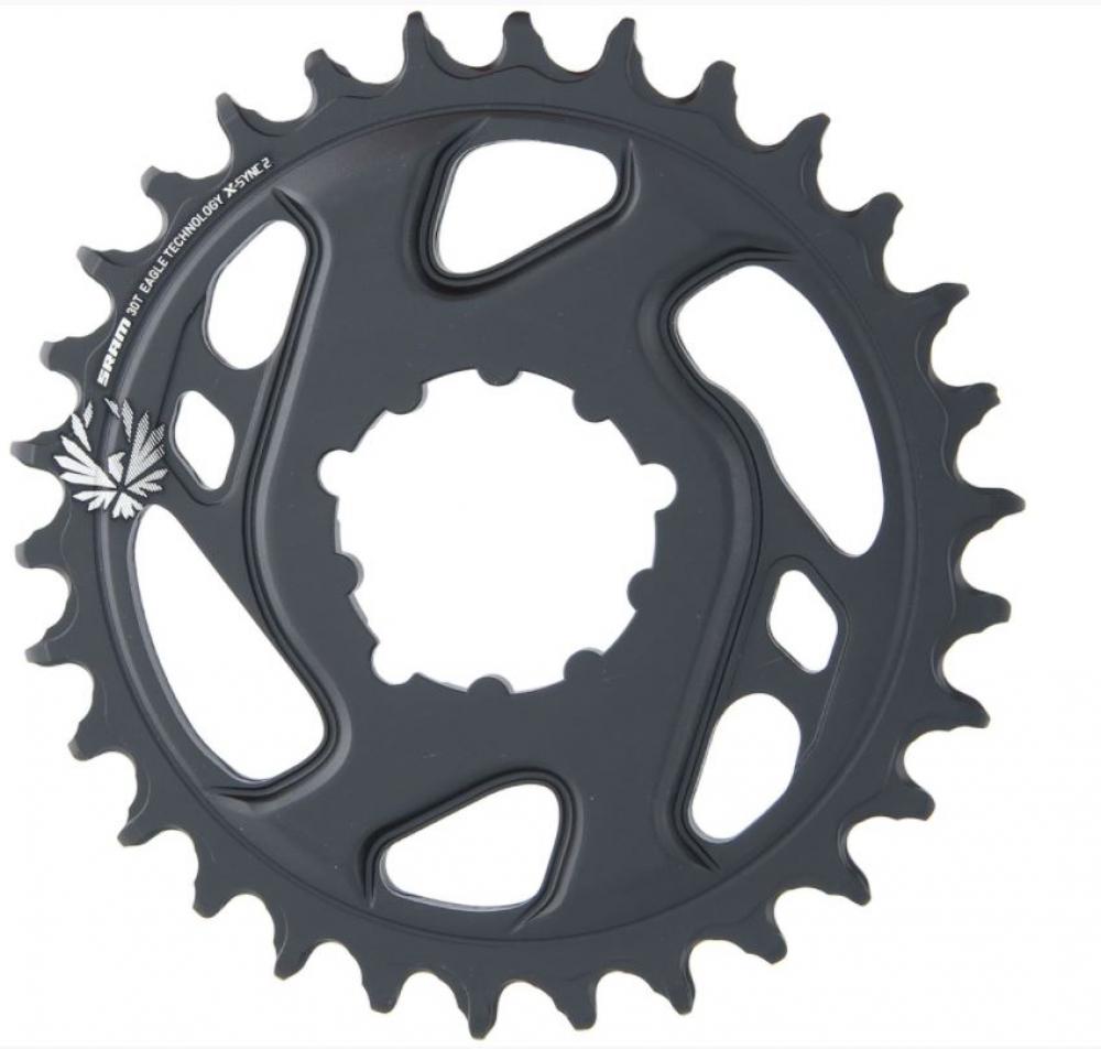 SRAM Kettenblatt X-Sync Eagle CF/Stahl 30T / 3 mm / Aluminium - 3 mm