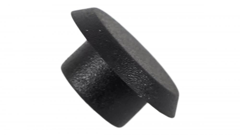 PLUG CBG PLUG - Abdeckkappe - FRONT DERAILLEUR EXIT PORT ROUND SOLID RUBBER PLUG - FLAT TOP 10.5MM TOP X 6.2MM BASE