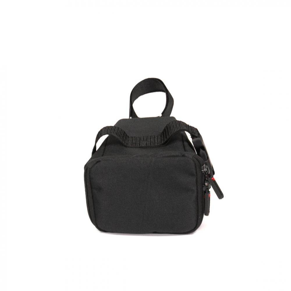 Haberland Tasche für Schlosskette mit Schloss- schwarz - sichere & formstabile Satteltasche