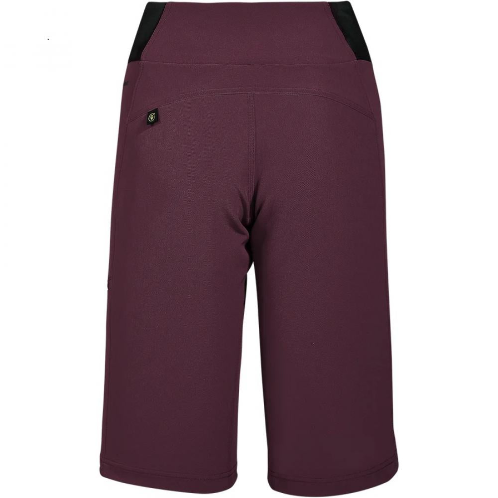 IXS Sports Division iXS Carve Hip-Hugger Women Shorts 36 Raisin - komfortable MTB-Damenshorts