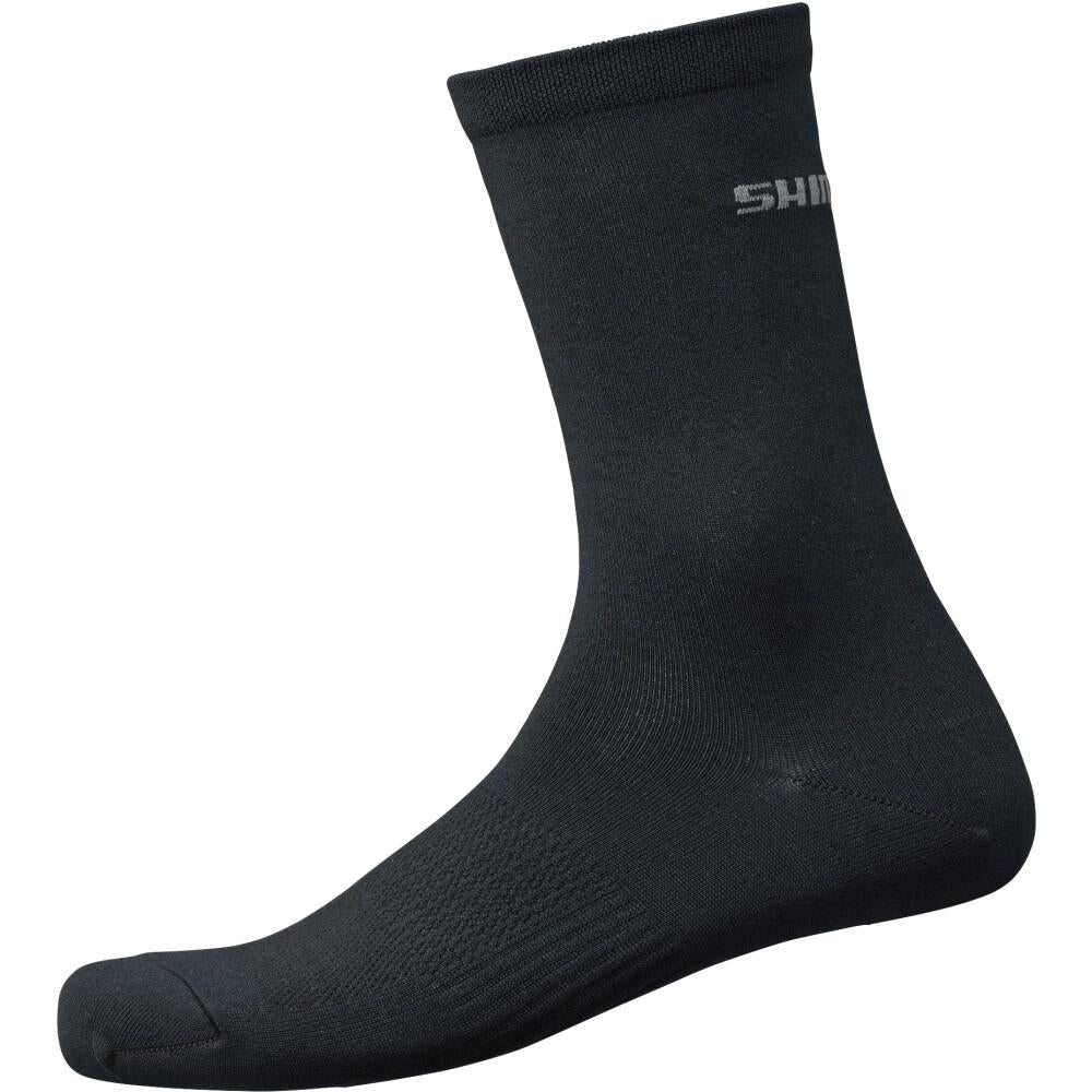 SHIMANO PERFORMANCE SOCKS BLACK Größe L BLACK - atmungsaktive Radsocken