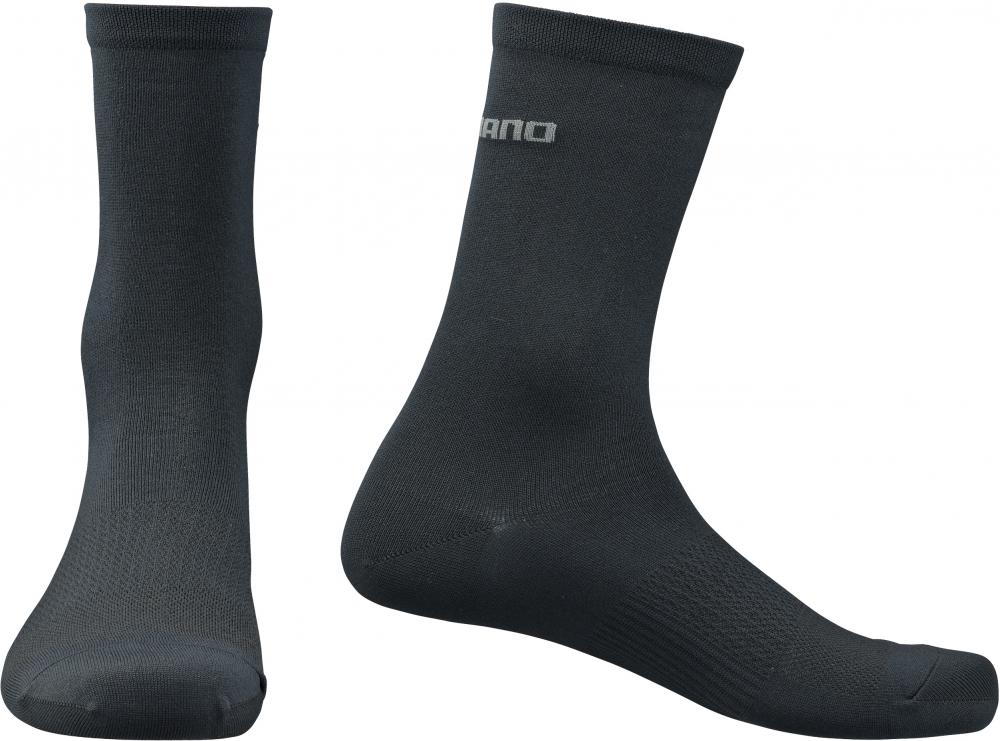 SHIMANO PERFORMANCE SOCKS BLACK Größe L/XL BLACK - leistungsstarke Radsocken