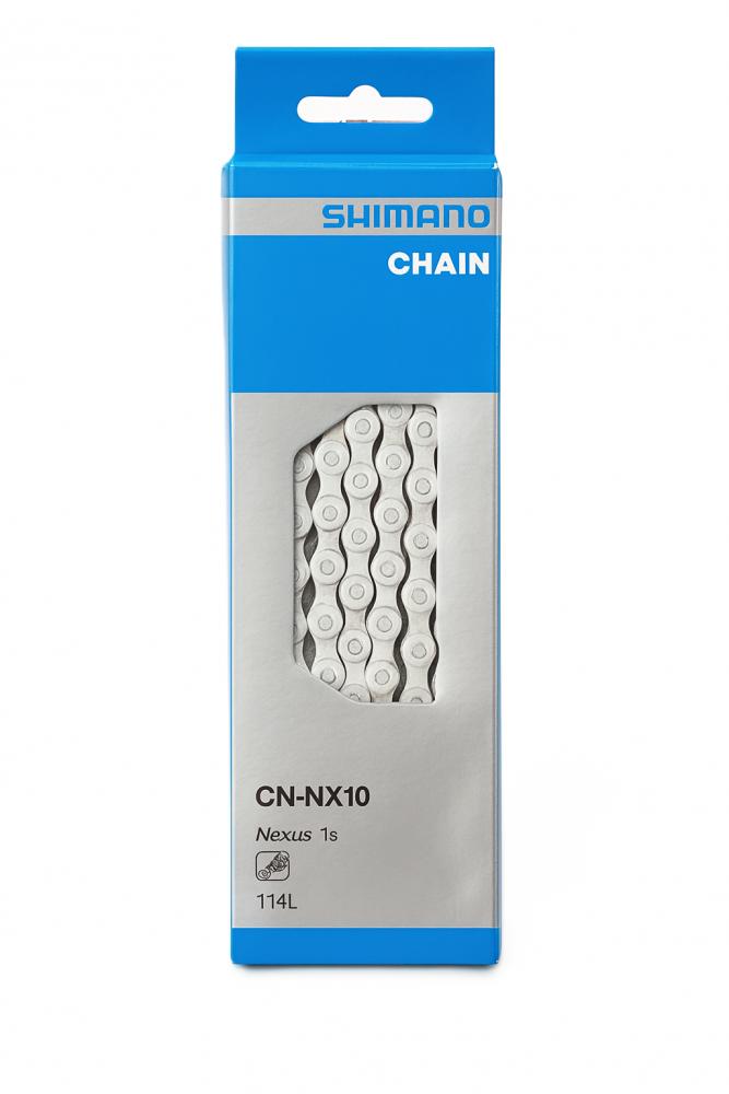 SHIMANO NEXUS CN-NX10 Fahrradkette für Nabenschaltungen mit 114 Gliedern in Originalverpackung.