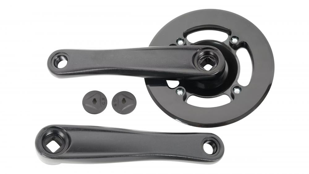 KIDS Kurbelarm CRK KIDS - 152MM L+R ARMS ALLOY SQUARE-TAPER 30T RIVETED RING 1X9-SPD W/ BASH GUARD (NO BB) - Kettenblatt