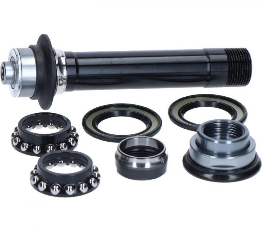 SHIMANO Hohlachse WH-RS700-F Komplettkit - Rennrad, Schnellspanner, Felgenbremse
