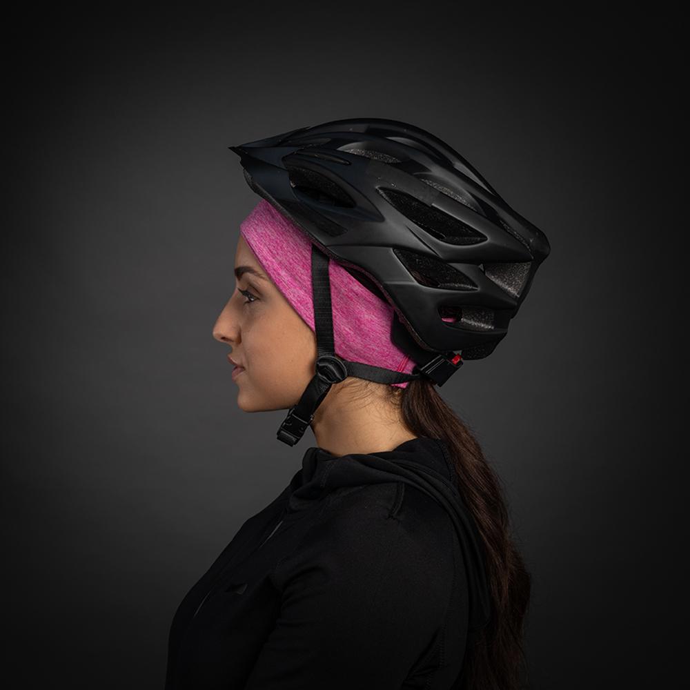 CHIBA Stirnband Pro Lady - S/M, pink, Thermostretch, reflektierend