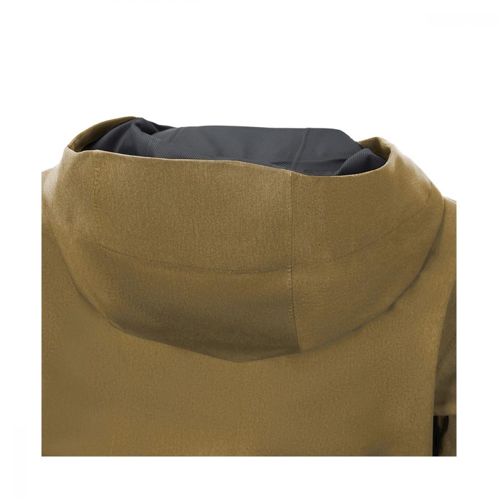 CHIBA Rainjacket Damen - wasserdicht, winddicht, atmungsaktiv, Größe L, olive