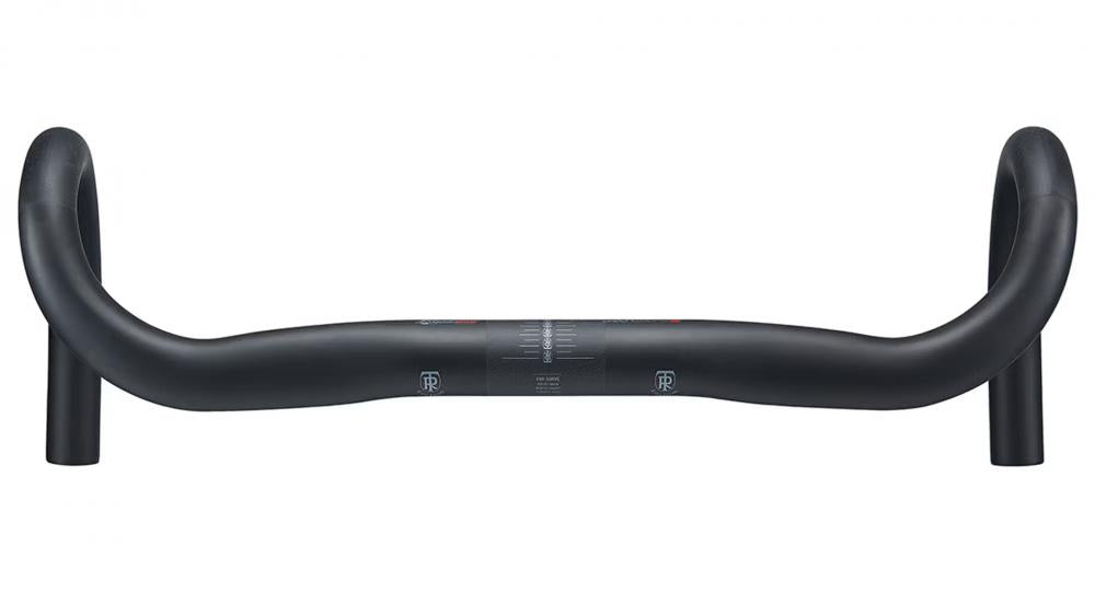 Ritchey Superlogic EvoCurve Carbon Rennlenker 31,8 mm, 44 cm Breite, 130 mm Drop, 80 mm Reach, 4° Backsweep, 2° Flare, interne Kabelführung, mattes UD-Carbon-Finish