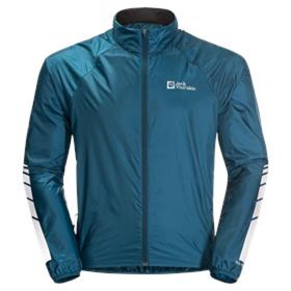 JACK WOLFSKIN - MOROBBIA WIND JKT M Stormlock Jacket - Größe L (Men)