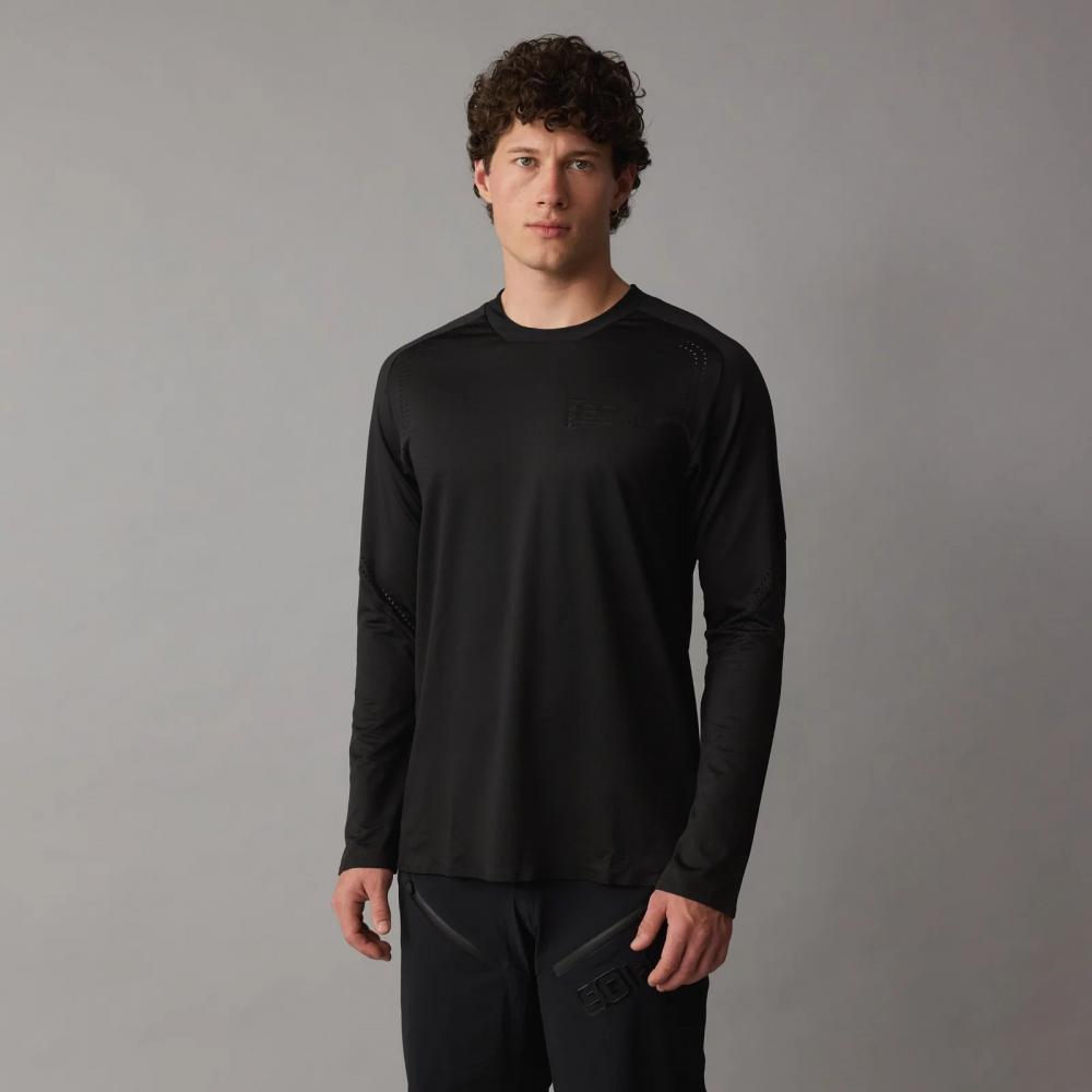 SQlab SQ-Jersey ONE OX schwarz Größe M - Ergonomisches MTB Trikot - T-Shirt