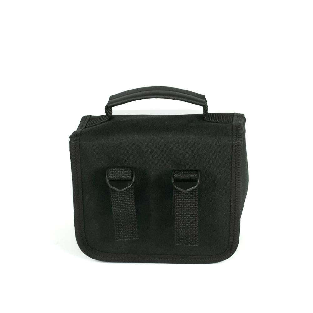 Haberland Lenkertasche 2l Einsteiger schw./silber - kompakte Fahrradtasche für Alltag und Tour