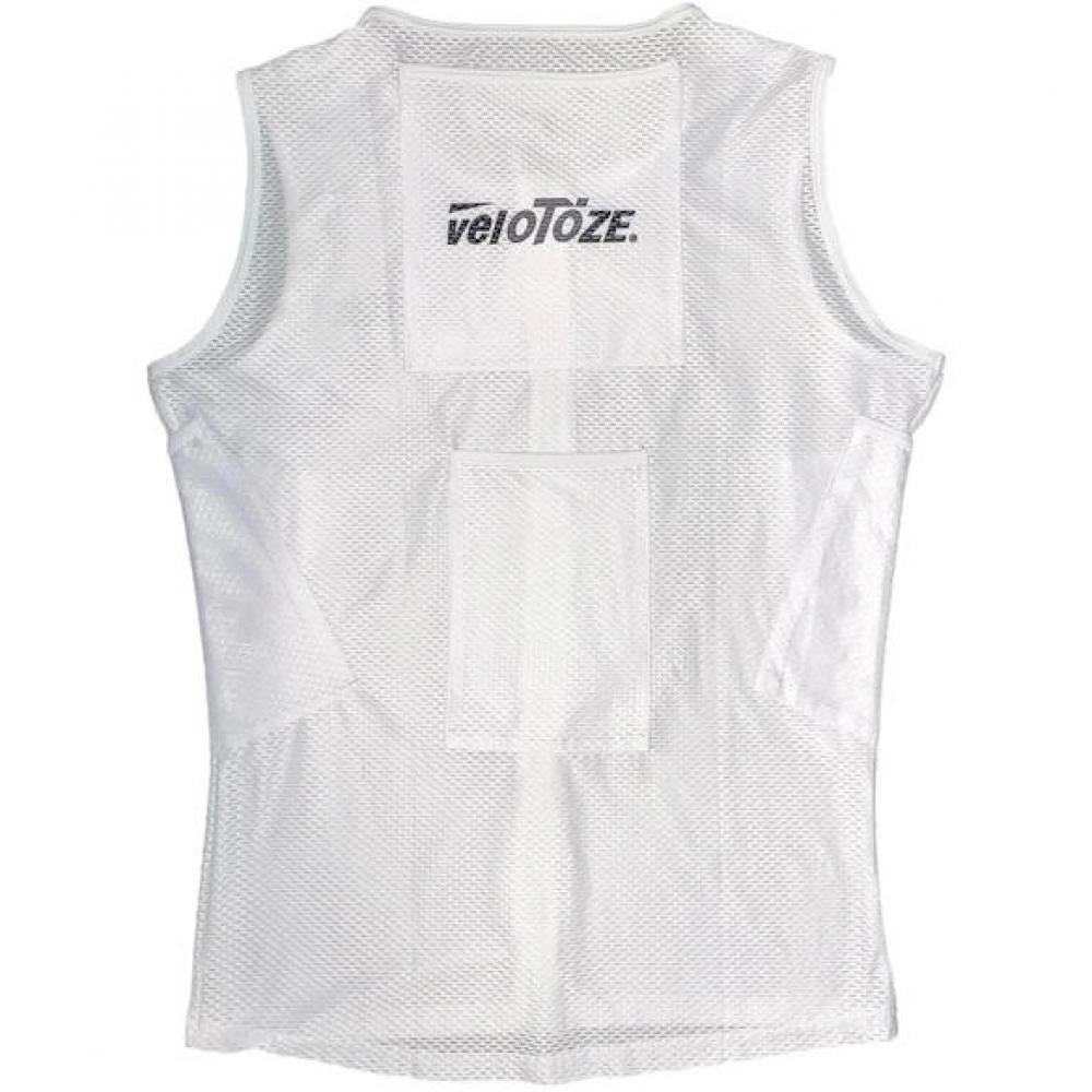 VeloToze Kühlweste XL Weiß - maximale Kühlung für Indoor-Training & heiße Tage
