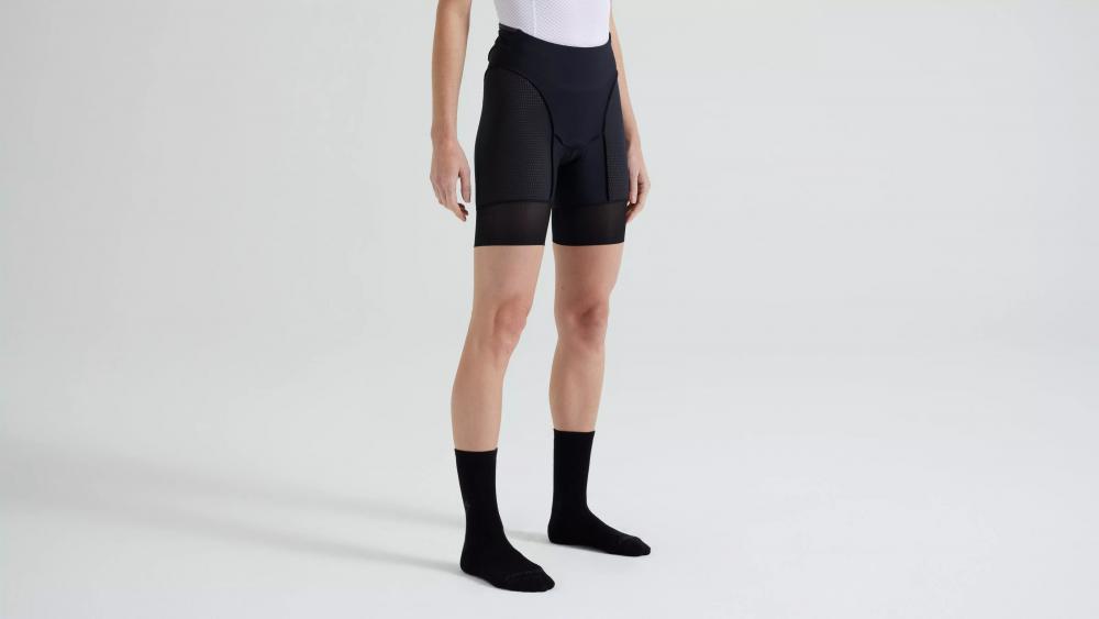 PRIME SWAT LINER SHORT WMN BLK XS - Damen Radunterhose mit Sitzpolster - Bekleidung