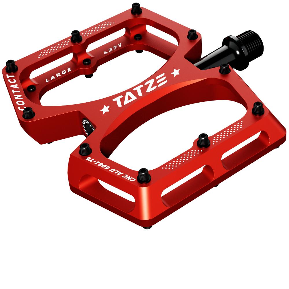 Tatze Pedal CONTACT CNC S rot Plattform 10 Pins je Seite