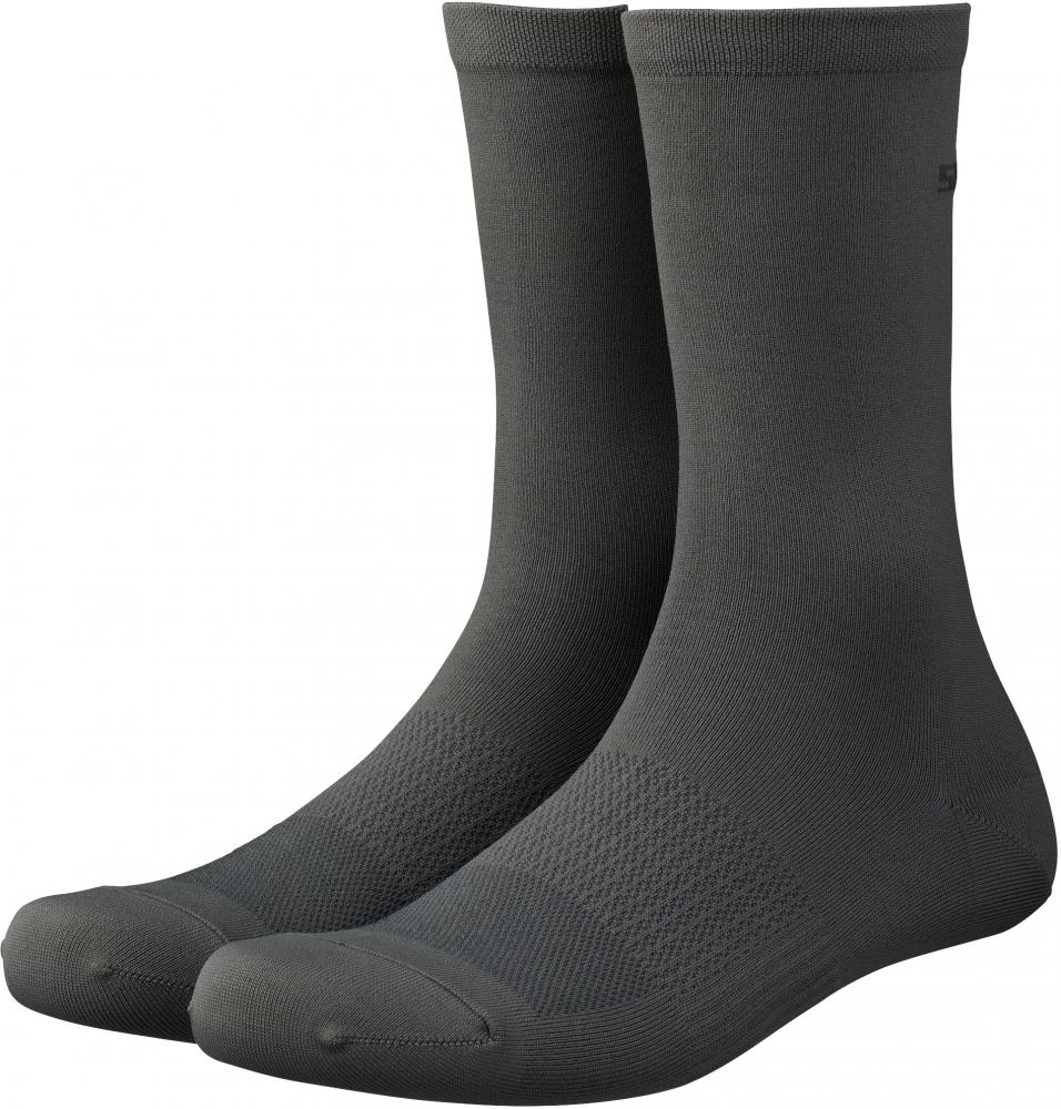 SHIMANO PERFORMANCE SOCKS CEDAR BROWN Größe M brown - atmungsaktive Radsocken