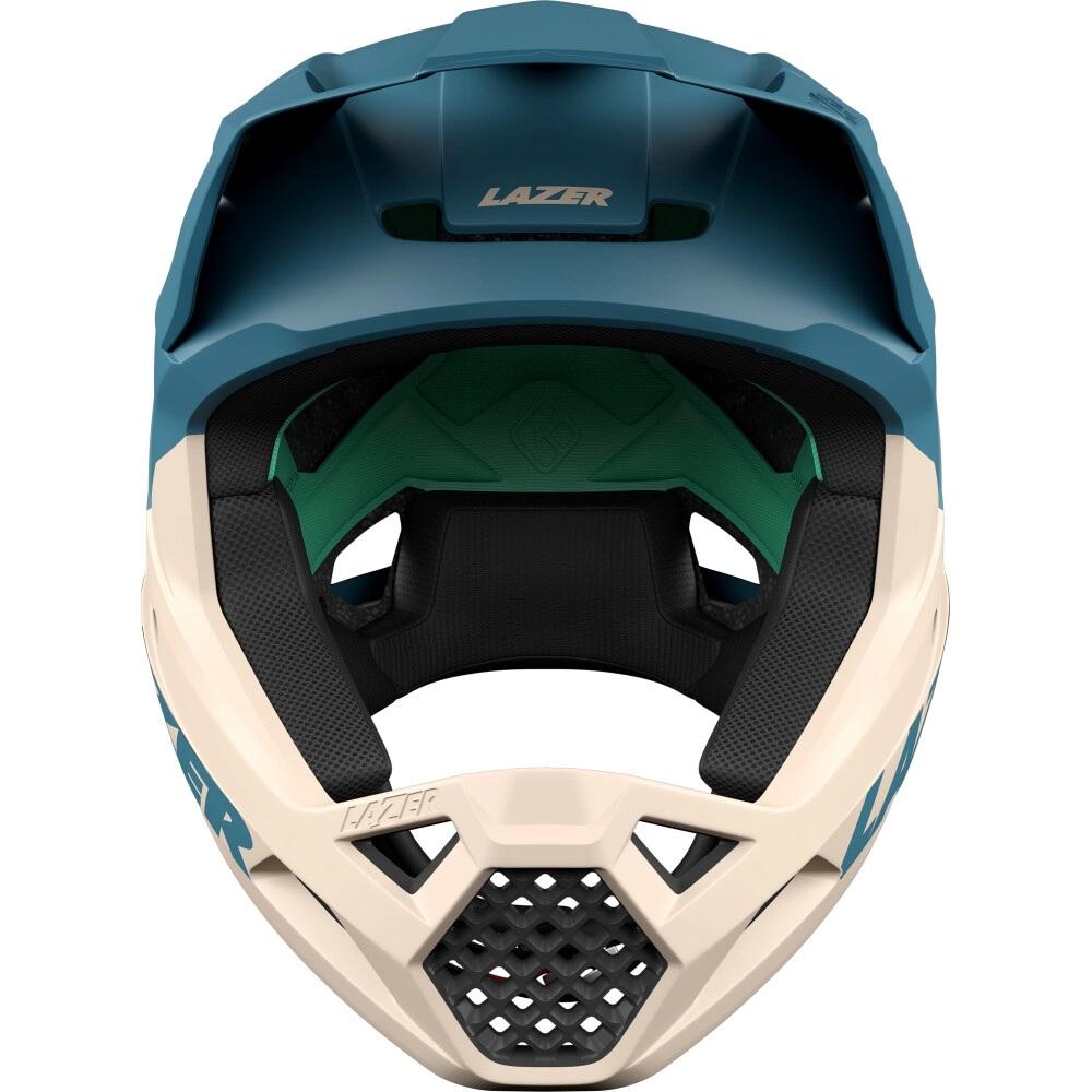 LAZER Helm Chase KinetiCore Matte Sandstorm (M) - Fullface-Schutz für anspruchsvolle Abfahrten