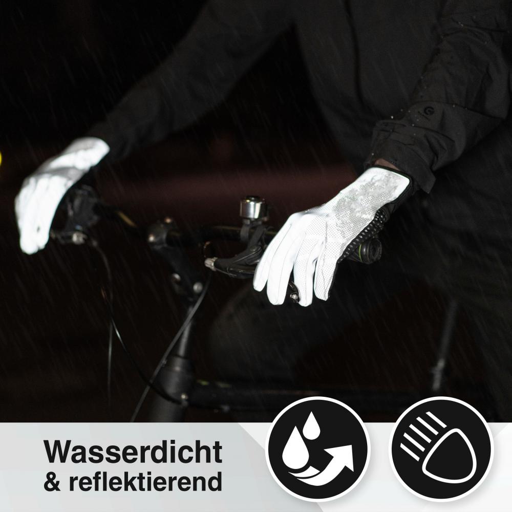 Valkental Handschuhe GloRider V2 Ultra Gr. XXL Silber Reflectiv