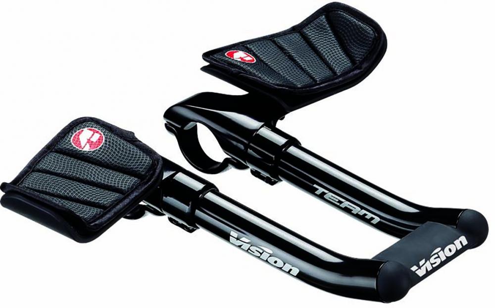 Vision Lenkeraufsatz Team Mini TT Clip-On 31,8 x 170 mm Schwarz - aerodynamische Performance