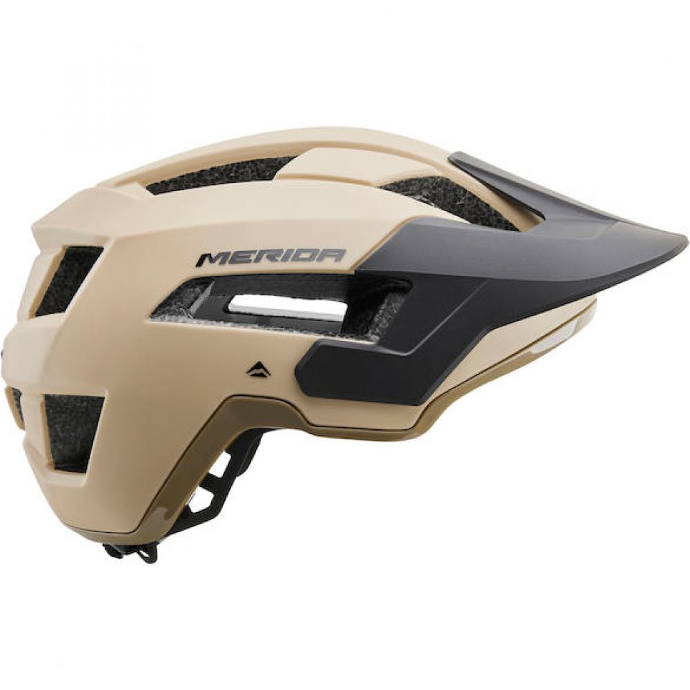 Merida Helm Northshore sand 54-58 cm Sand - sicherer Trail-Helm mit starker Belüftung