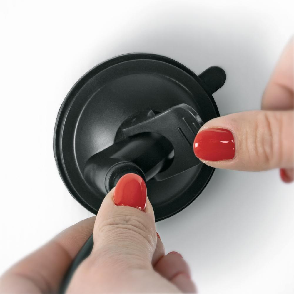 SKS COMPIT FLEXX Smartphone-Halterung flexible Handyhalterung mit Flexarm und Saugnapf für alle glatten Oberflächen, ideal für Auto, Küche und Arbeitsplatz