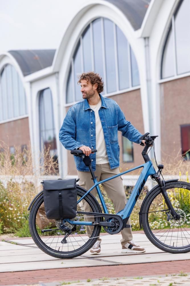New Looxs Radtasche Hamar Single 17 l - wasserdichte Gepäckträgertasche in moderner Ausführung