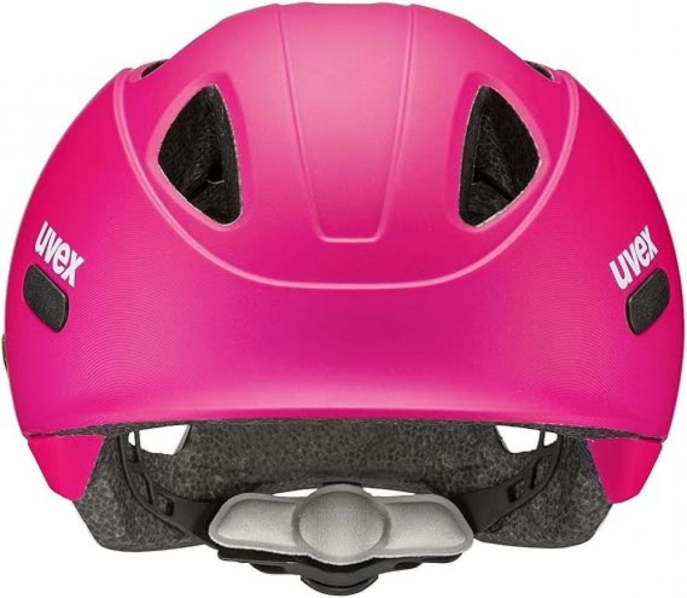uvex oyo - Kinderfahrradhelm - leichter & sicherer Helm mit innovativem Sicherheitskonzept - anpassbare Passform - optionales LED-Licht - berry purple matt - 50-54 cm
