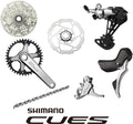 SHIMANO Gruppe CUES Silver Edition 10 Silver 10-fach - komplette Schalt- & Bremsgruppe
