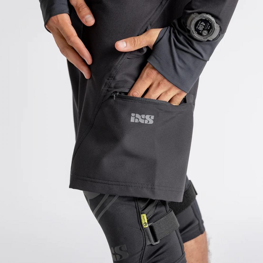 IXS Sports Division iXS Carve Digger Shorts L black - robuste Trail-Shorts mit x-Stretch