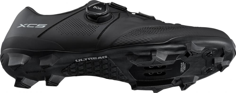SHIMANO Fahrradschuhe XC503 Herren/Damen MTB SPD Fahrradschuhe Größe 41 breit Schwarz