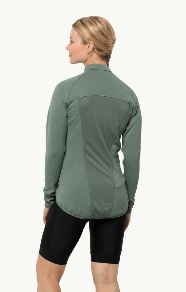 Jack Wolfskin Morobbia FZ Light W Fleece Jacke Picnic Green Größe S