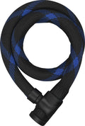 ABUS Ivera Steel-O-Flex 7200/110 Panzerkabelschloss, 22 mm Ø, 110 cm, Sicherheitslevel 7, 2 Schlüssel, schwarz/blau