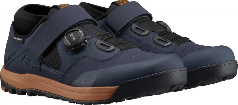SHIMANO Fahrradschuhe GE900W Damen MTB SPD Größe 40 Fahrradschuhe Blau