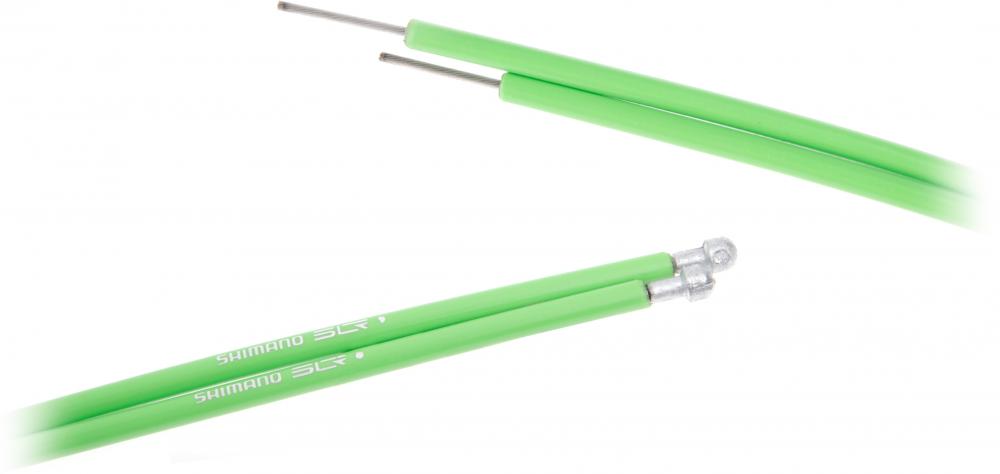 SHIMANO Bremszug-Set Road SIL-TEC beschichtet Bremszug-Set - Rennrad-Bremszüge, Grün