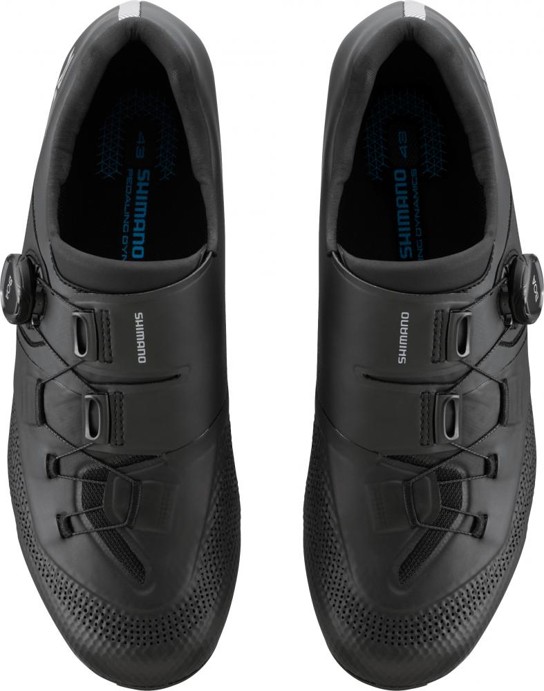 SHIMANO Fahrradschuhe RC503 Road SPD-SL Größe 48, Schwarz